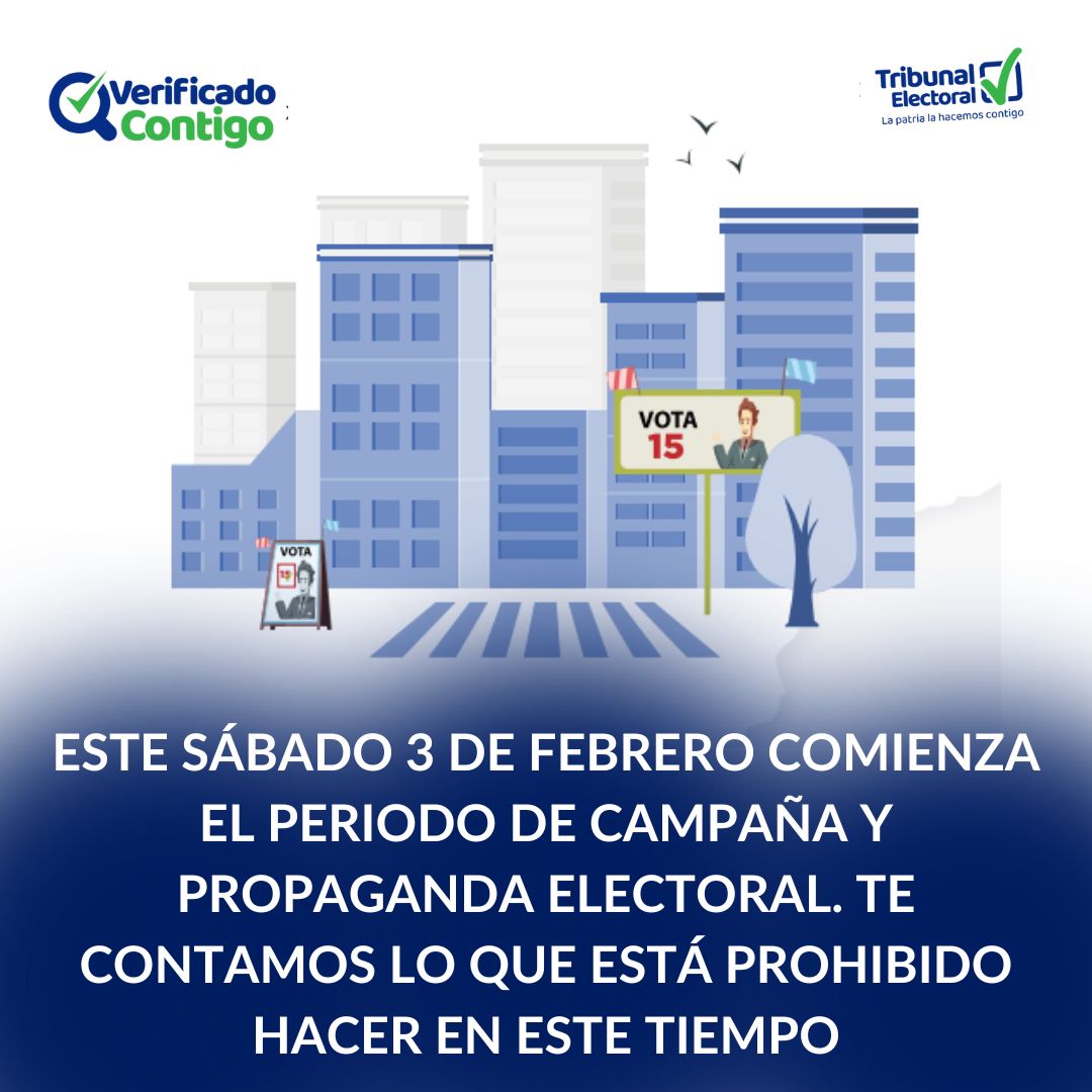 Periodo de campaña electoral-propaganda electoral-Tribunal Electoral-verificadocontigo.com-elecciones-elecciones Panamá-elecciones 2024