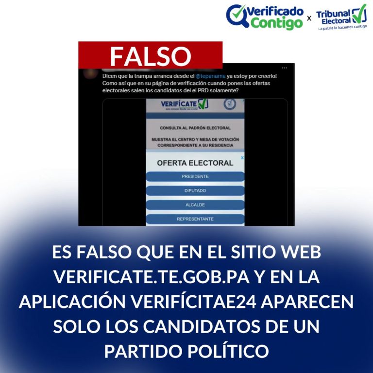 Verifícate-Verifícate24-verificate.te.gob.pa-Tribunal Electoral-verificadocontigo.com-elecciones Panamá-elecciones 2024