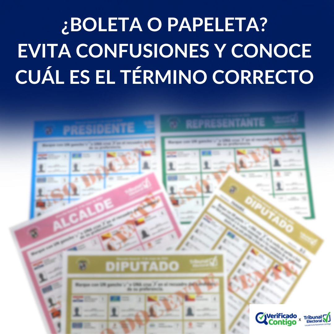Boleta-papeleta-boleta única de votación-Tribunal Electoral-verificadocntigo.com-elecciones-elecciones Panamá-elecciones 2024