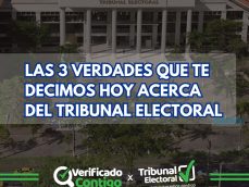 3 verdades acreca del TE-TE-Tribunal Electoral-Fiscalía General Electoral-verificadocontigo.com