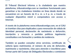 Comunicado oficial oficial