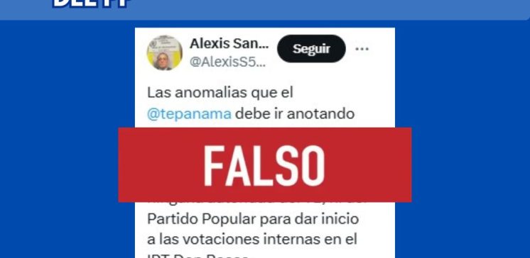 El Tribunal electoral informa que el centro de votación que se menciona en esta publicacion no se encuentra habilitado para votar el día de hoy en las elecciones del partido popular