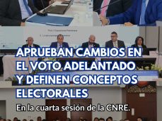 Reformas electorales-cuarta sesión-CNRE-Comisión Nacional de Reformas Electorales-Tribunal Electoral-voto adelantado por Internet-verificadocontigo.com