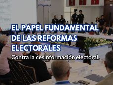 reformas electorales-desinformación electoral-CNRE-Comisión Nacional de Reformas electorales-Tribunal Electoral-verificadocontigo.com
